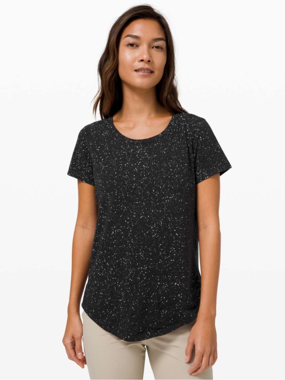 Lululemon Love Crew *Splatter in Black